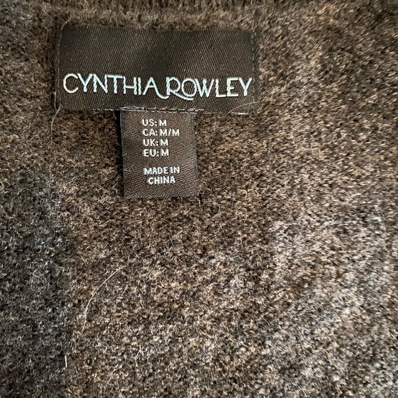 Maxi charcoal knit vest - Picture 4 of 6